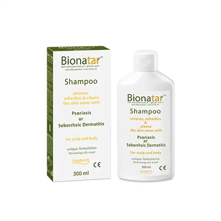 BIONATAR SHAMPOO INDICATO IN PRESENZA DI SINTOMI DI PSORIASIO DERMATITE SEBORROICA 300 ML CE