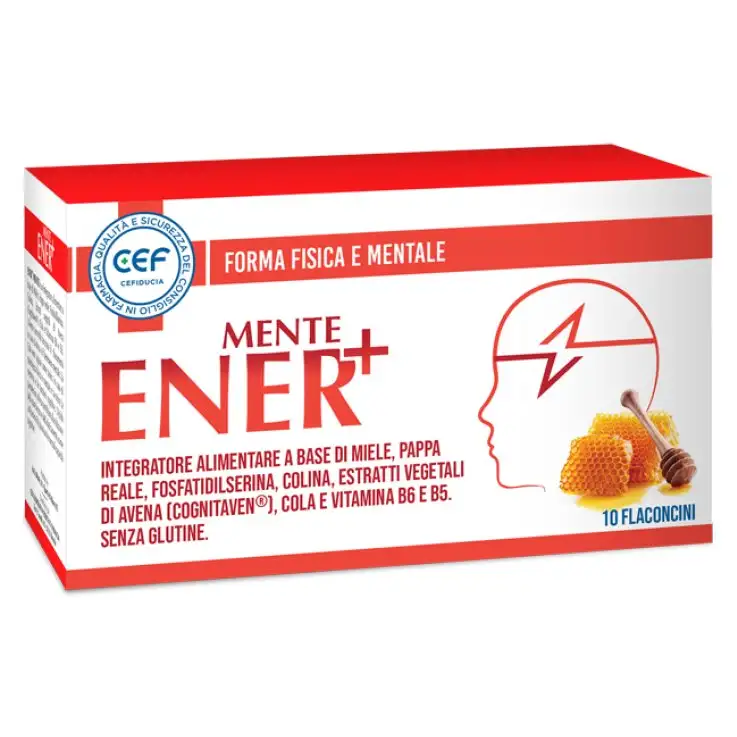 CEF ENER+ MENTE 10 FLACONCINI