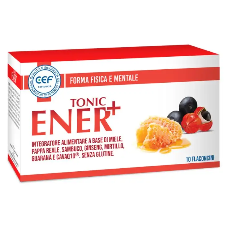 CEF ENER+ TONIC 10 FLACONCINI