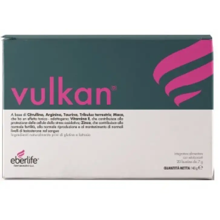 VULKAN Integratore tonico adattogeno 20 bustine