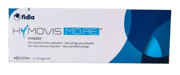 Siringa intra-articolare preriempita hymovis mo re hyadd4 esadecillamide acido ialuronico 32mg/4ml 4 ml