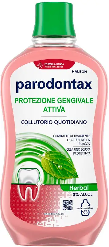 Parodontax collutorio protezione gengive herbal 500 ml