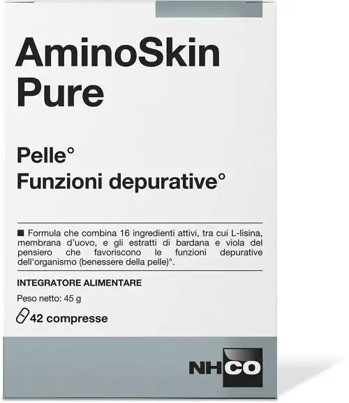 Nhco aminoskin pure 42 compresse