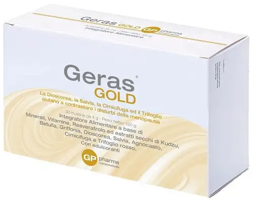 Geras gold 30 bustine da 4 g
