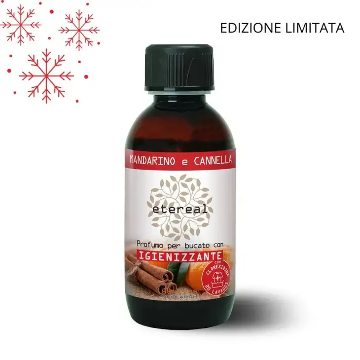 Etereal Profumo Per Bucato Igienizzante Mandarino e Cannella 200 ml