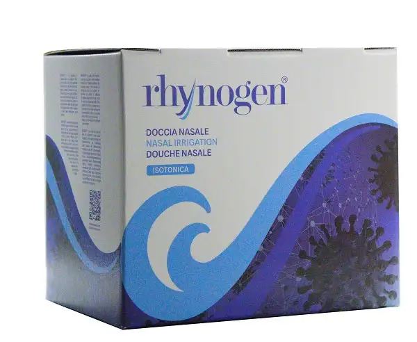 Soluzione nasale isotonica rhynogen 10 sacche + 10 deflussori