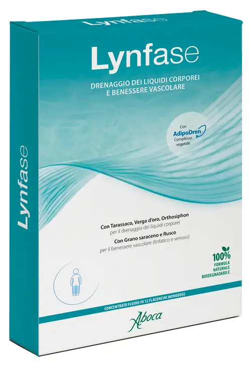 Lynfase concentrato fluido 12 flaconcini da 13,3 g