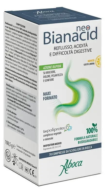 Neobianacid 70 compresse limone