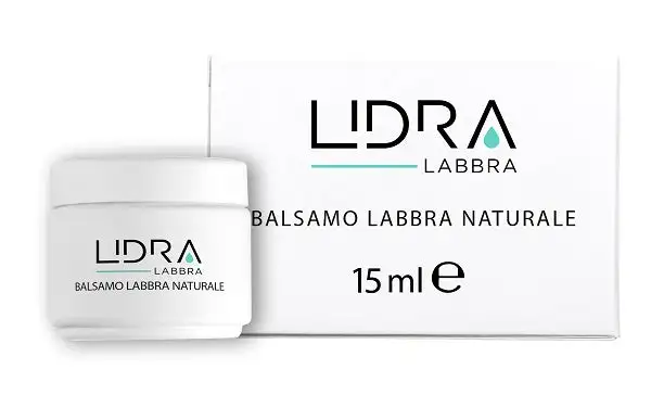 Lidra balsamo labbra naturale 15 ml