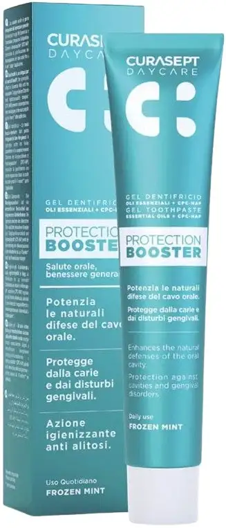 Curasept daycare dentifricio protection booster frozen mint 75 ml