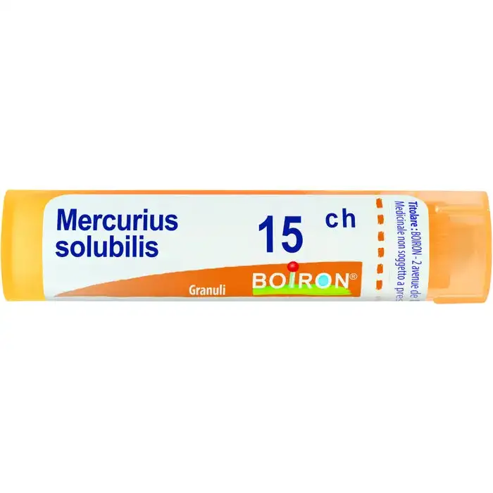 Mercurius Solubilis 15 Ch Granuli