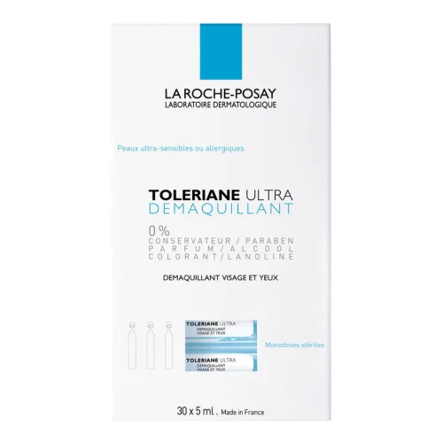 La Roche Posay Toleriane Ultra Demaquillant Struccante Viso Occhi in Monodosi Sterili