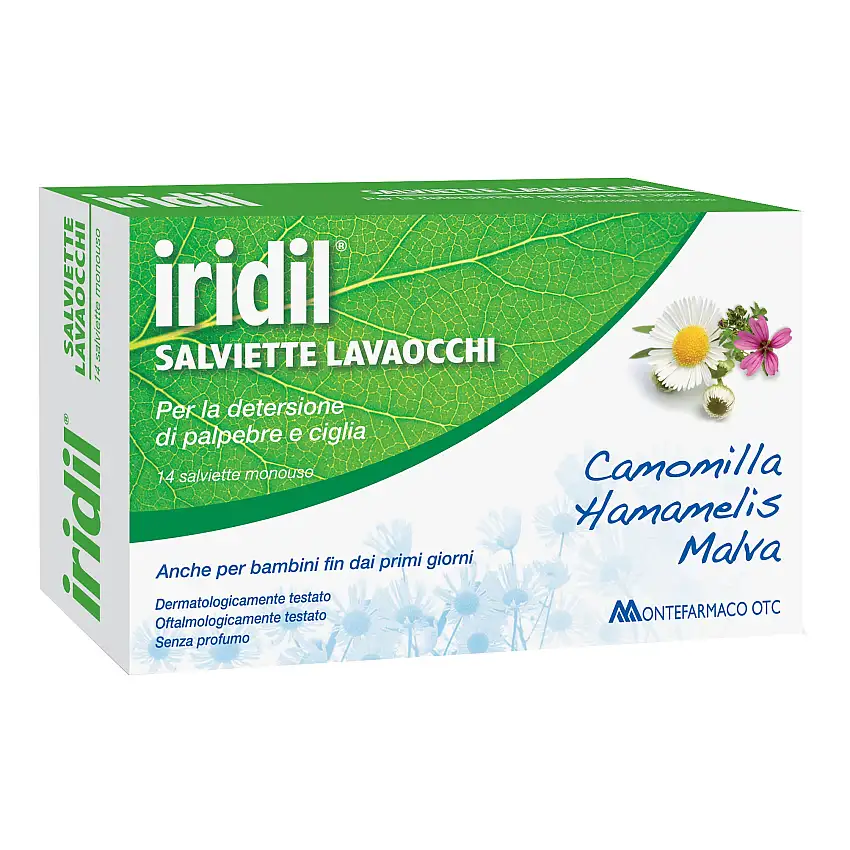 IRIDIL LAVAOCCHI 14 SALVIETTINE MONOUSO