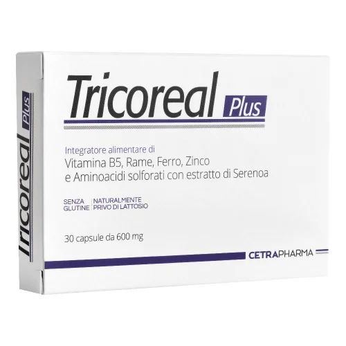 TRICOREAL PLUS 30CPS 600MG