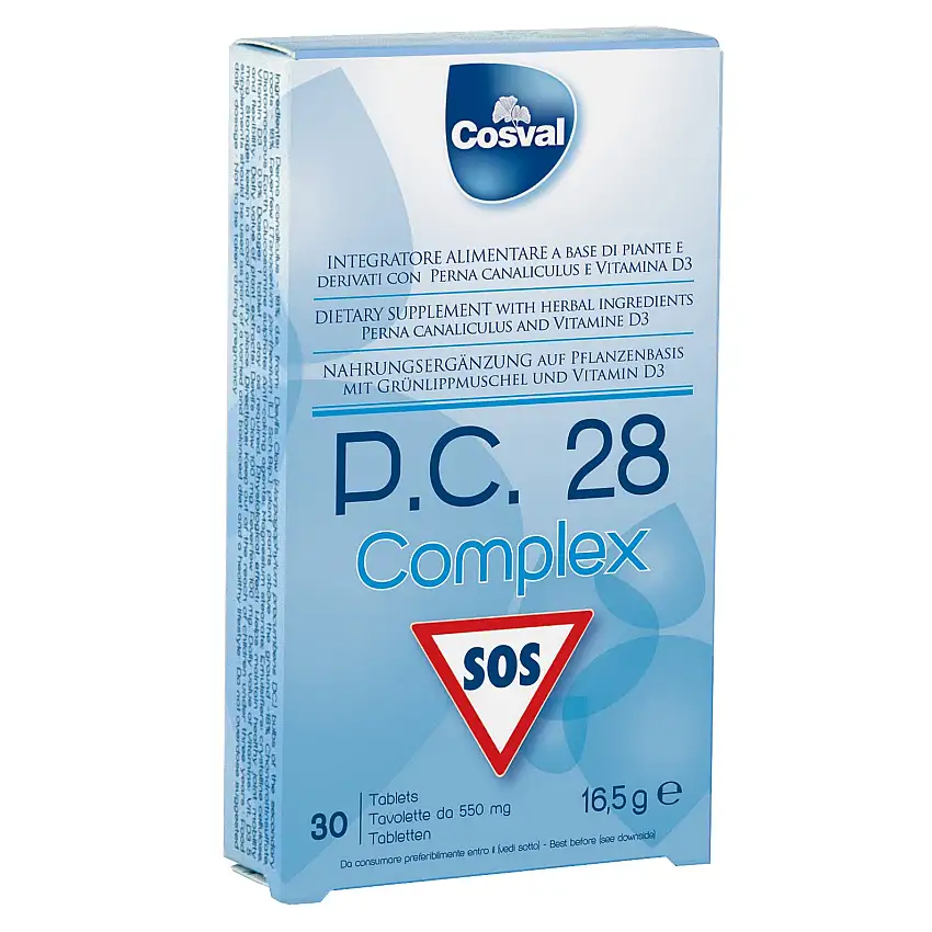 PC 28 COMPLEX 30TAV 550MG