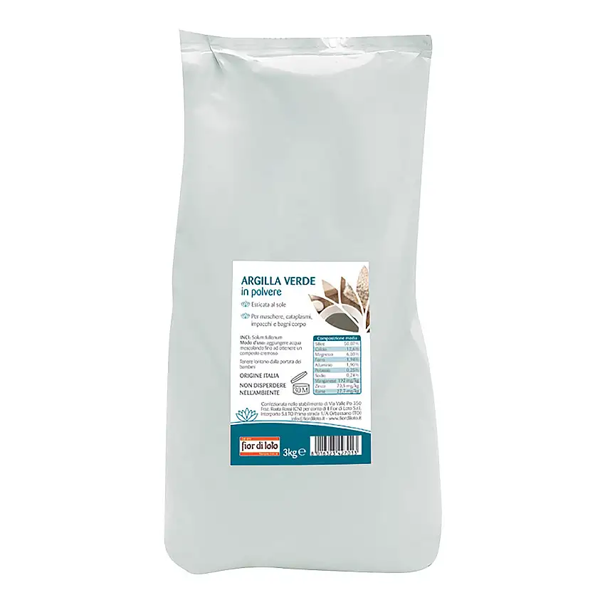 ARGILLA VERDE POLV 3KG FDL