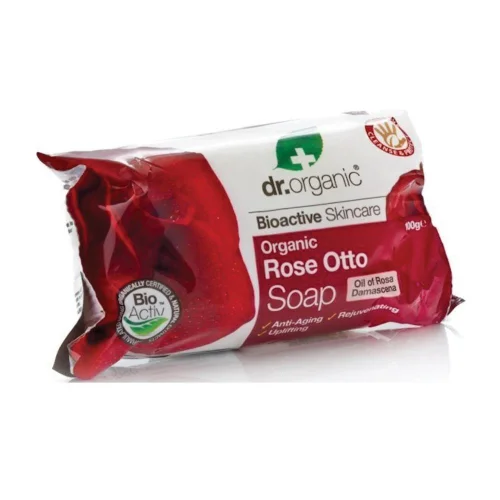 DR ORGANIC ROSE SOAP 100G
