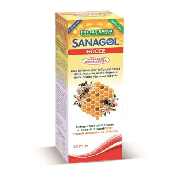 Phyto Garda Sanagol Gocce Propoli Integratore 30 ml