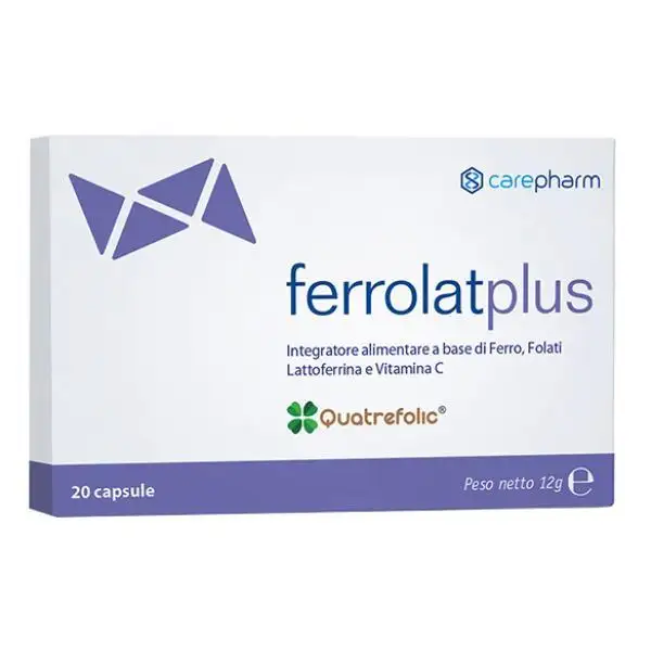 Ferrolat Plus Integratore 20 Capsule