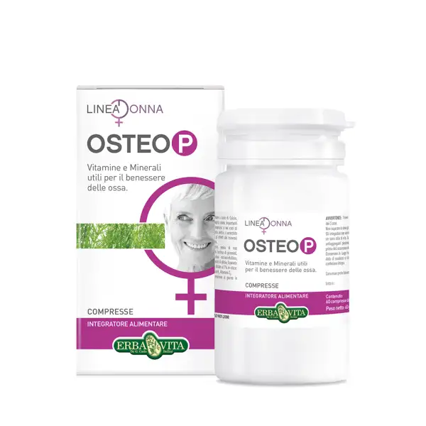 Erbavita Linea Donna Osteo P Integratore Alimentare 60 Compresse