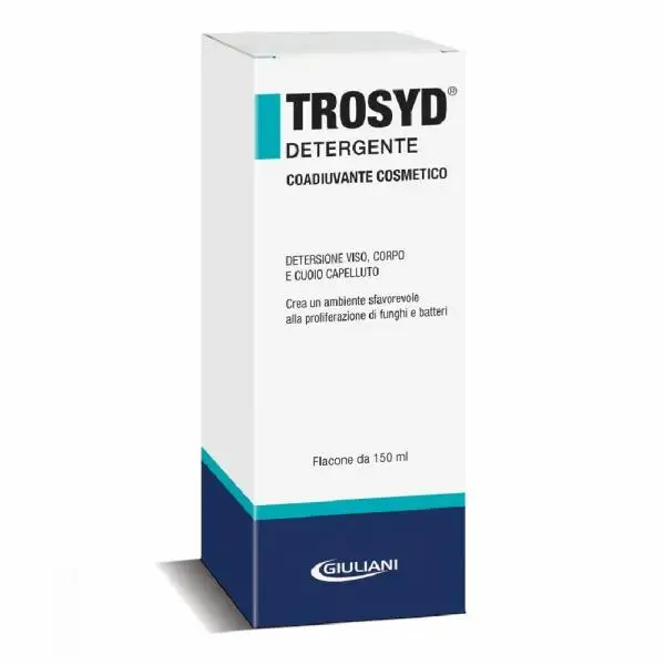Trosyd Detergente Antimicotico Viso Corpo Cuoio Capelluto 150ml