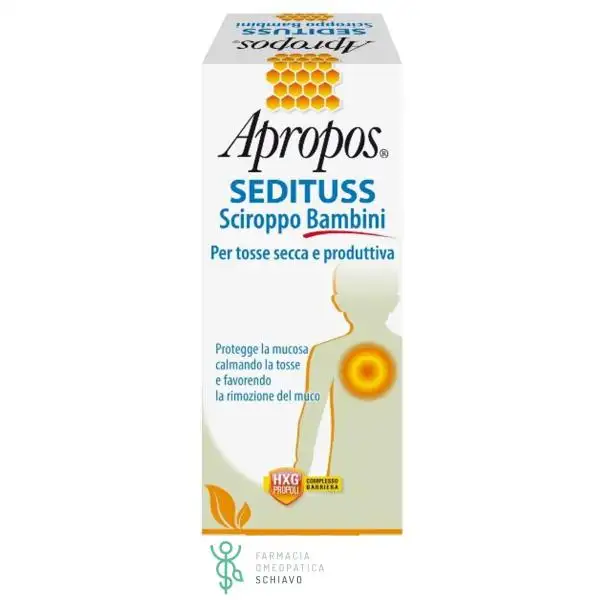 Apropos Sedituss Sciroppo Bambini Tosse Secca 210 g