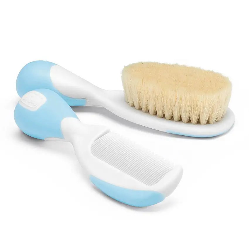 CHICCO SPAZZOLA E PETTINE AZZURRO