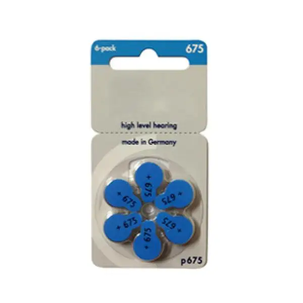 Acustika Blister Da 6 Batterie Zinco Aria Amplificatore Acustico Melody