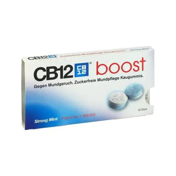 Cb12 boost chewing-gum allo xilitolo 10 gomme masticabili menta