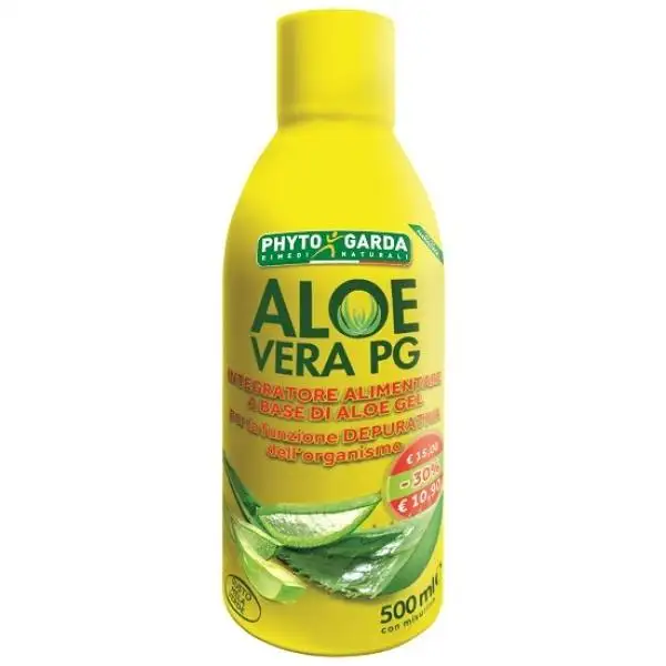 Phyto garda aloe vera succo depurativo integratore 500 ml