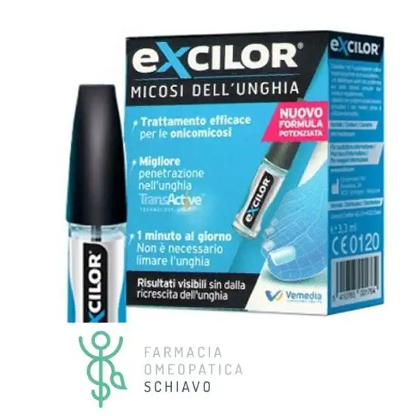 Excilor Micosi Dell'unghia Soluzione Ungueale Trattamento Onicomicosi 3,3ml