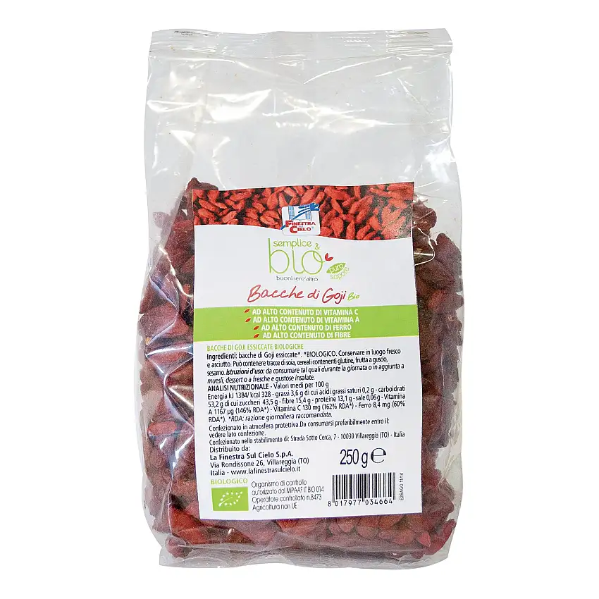 BACCHE DI GOJI SEMPLICE&BIO