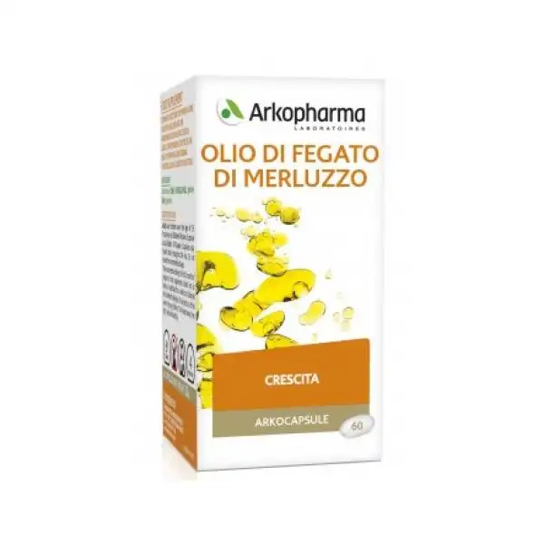 Arkocapsule olio Di Merluzzo Integratore 60 Capsule