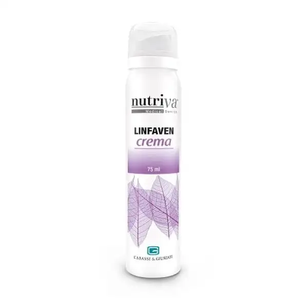 Nutriva linfaven mousse a base di estratti vegetali 50ml