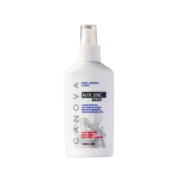 Canova Aloezinc 20 Spray Lenitivo Per Pelli Secche 125 ml