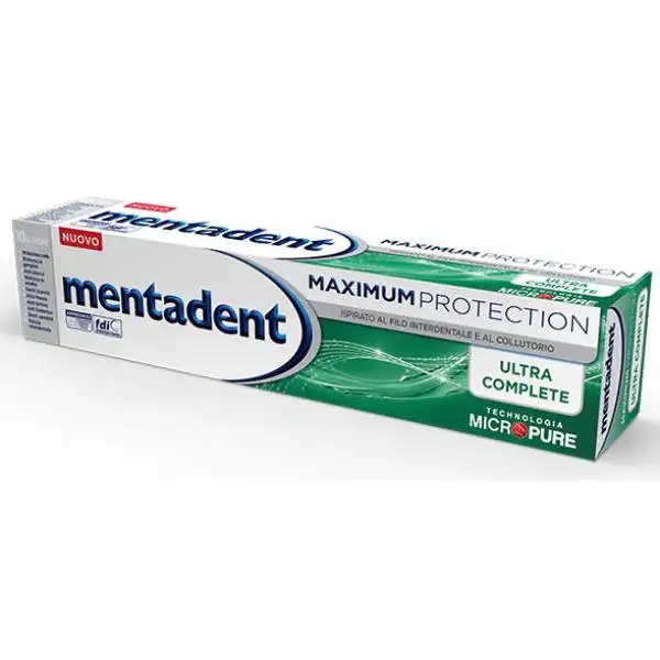 Mentadent maximum protection pulizia profonda 75 ml