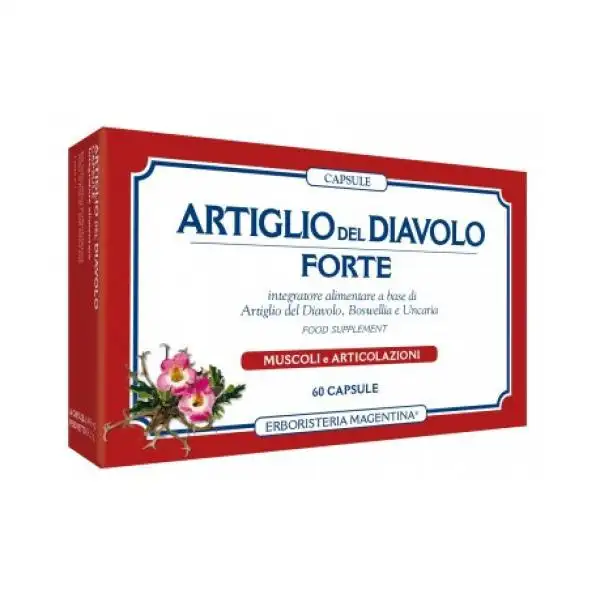 Capsule Artiglio Del Diavolo Forte Integratore Alimentare 60 Capsule