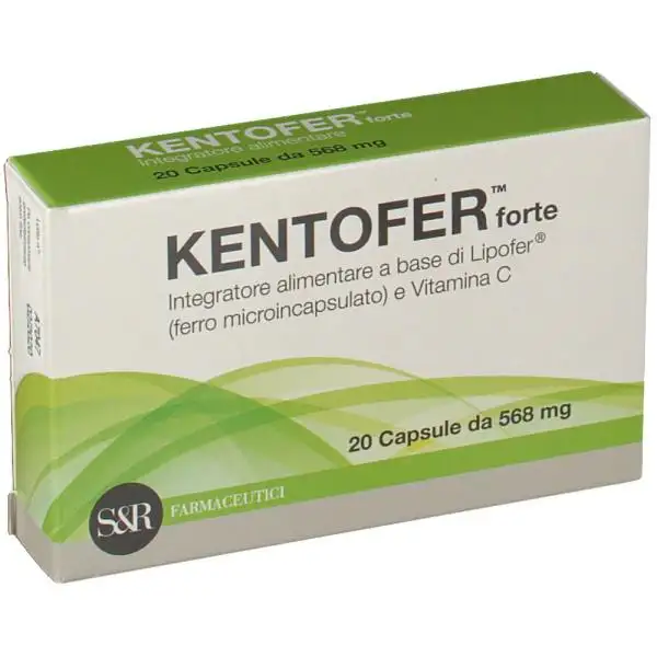 Kentofer Forte Integratore Ferro E Vitamina C 20 Capsule