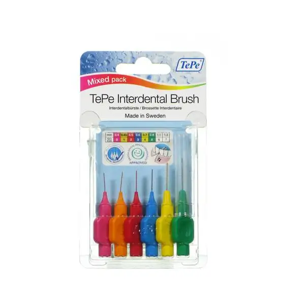 Tepe interdental brush assorted scovolini interdentali misti 6 pezzi