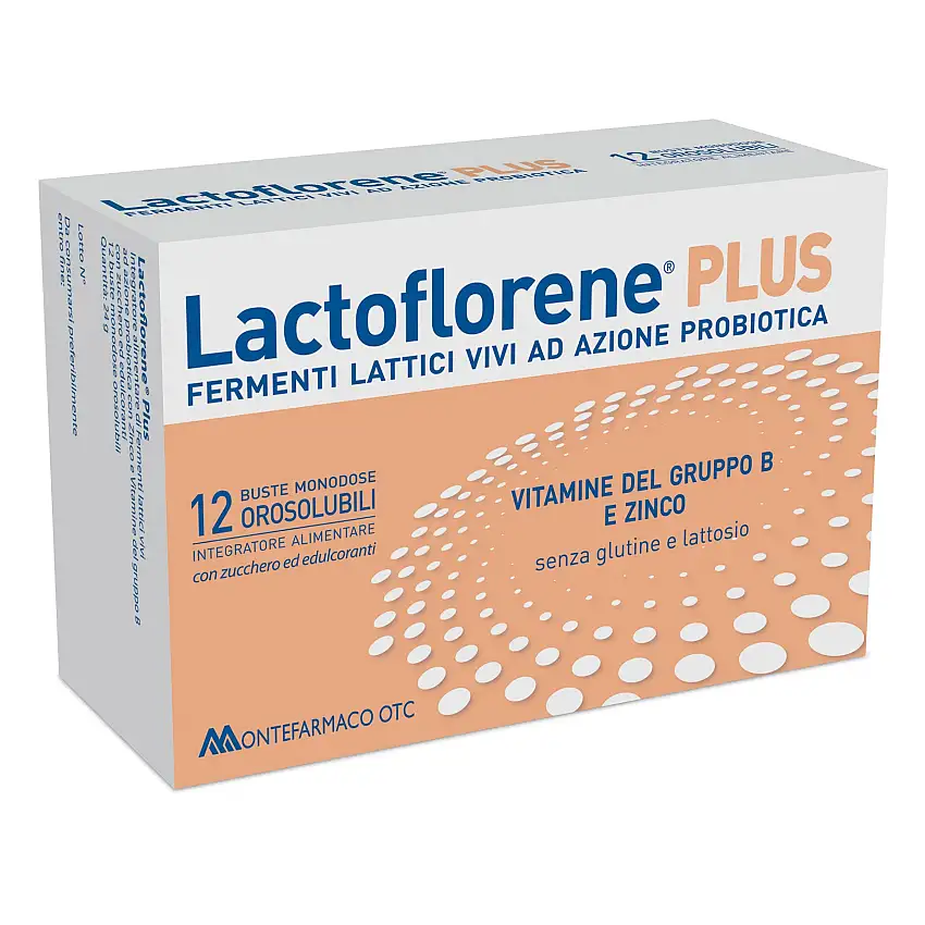 LACTOFLORENE PLUS 12 BUSTINE MONODOSE