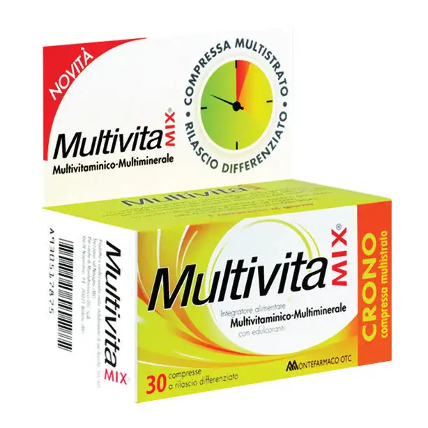 MULTIVITAMIX CRONO INTEGRATORE MULTIVITAMINICO 30 COMPRESSE