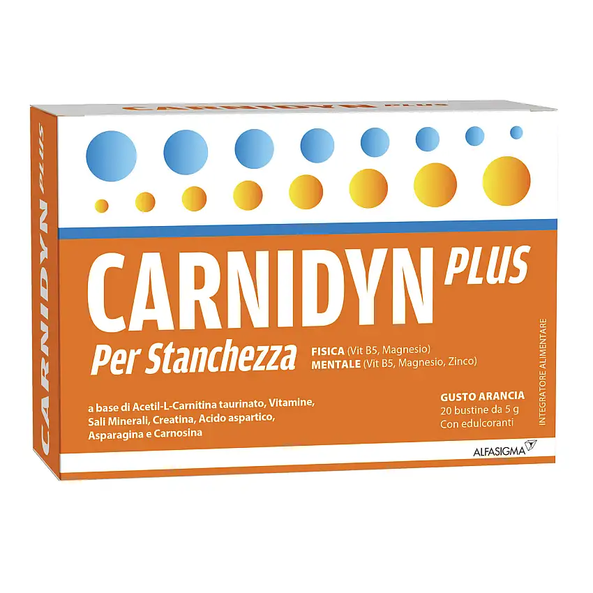 CARNIDYN PLUS INTEGRATORE ALIMENTARE 20 BUSTINE