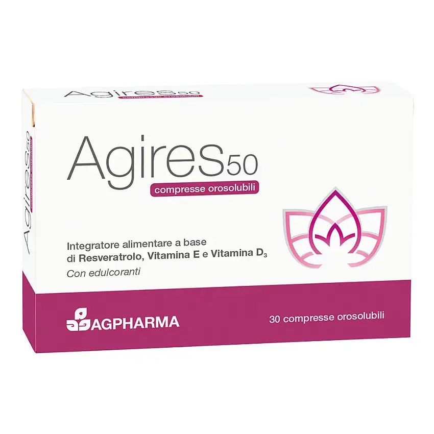 AGIRES 50 30 COMPRESSE OROSOLUBILI