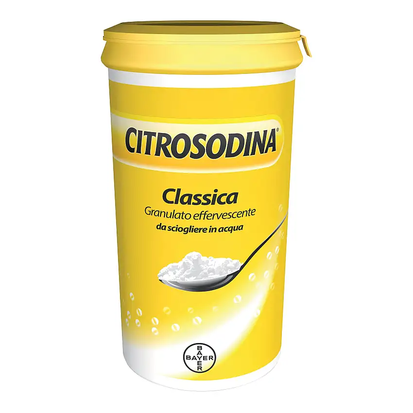 CITROSODINA CLASSICA EFFERVESCENTE  GRANULATO  BARATTOLO DA 150 GRAMMI