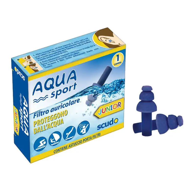 EARPLUG SCUDO AQUASPORT JUN 2P