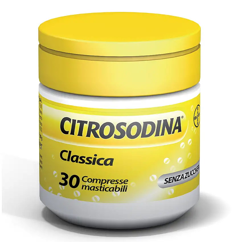 CITROSODINA CLASSICA 30 COMPRESSE MASTICABILI