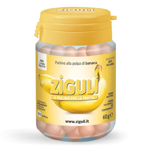 ZIGULI-BANANA 100PALLINE 60G