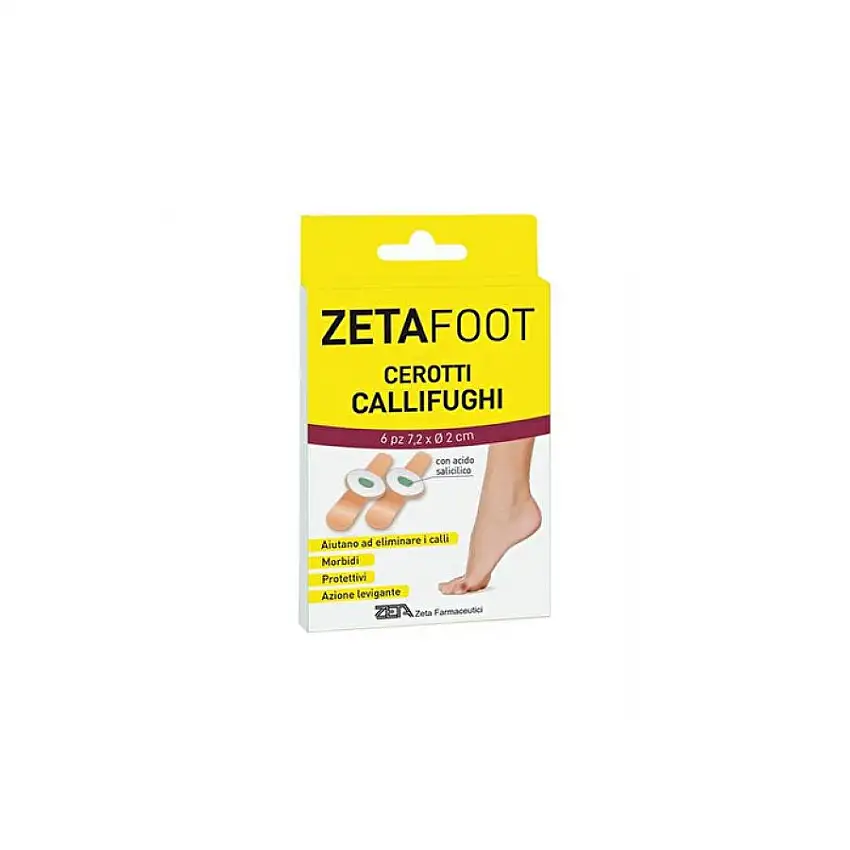 ZFOOT CEROTTO CALLIFUGO CON DISCO CENTRALE 6 PEZZI