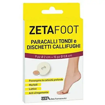 ZFOOT 8 PARACALLI TONDI + 9 DISCHETTI CALLIFUGHI