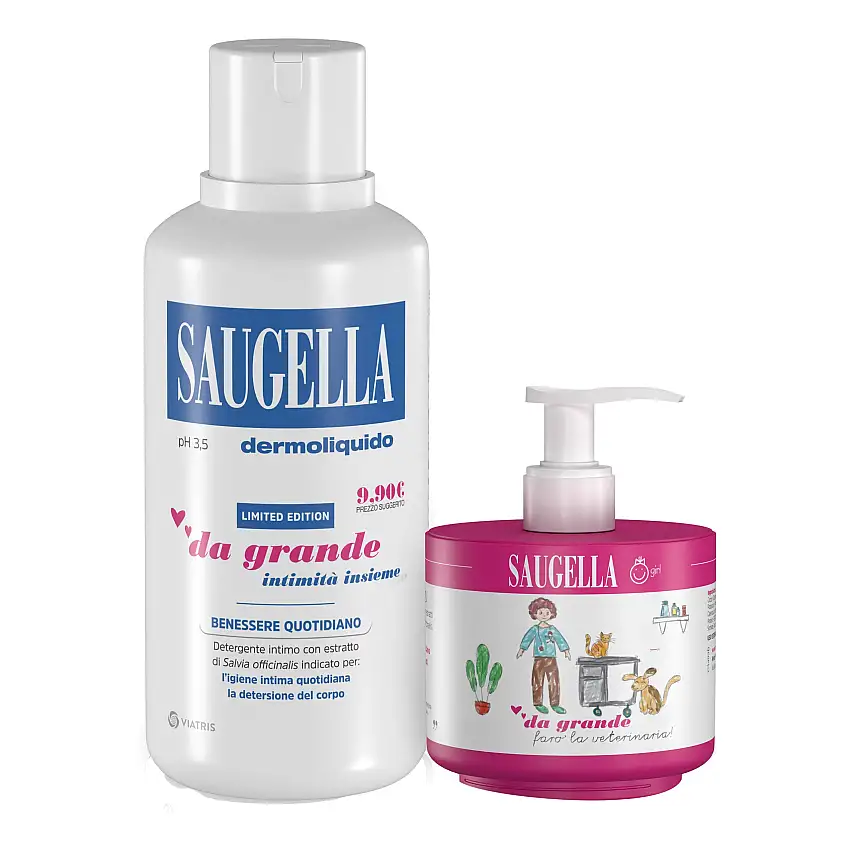 SAUGELLA DA GRANDE DERMOLIQUIDO 500ML + GIRL 50ML